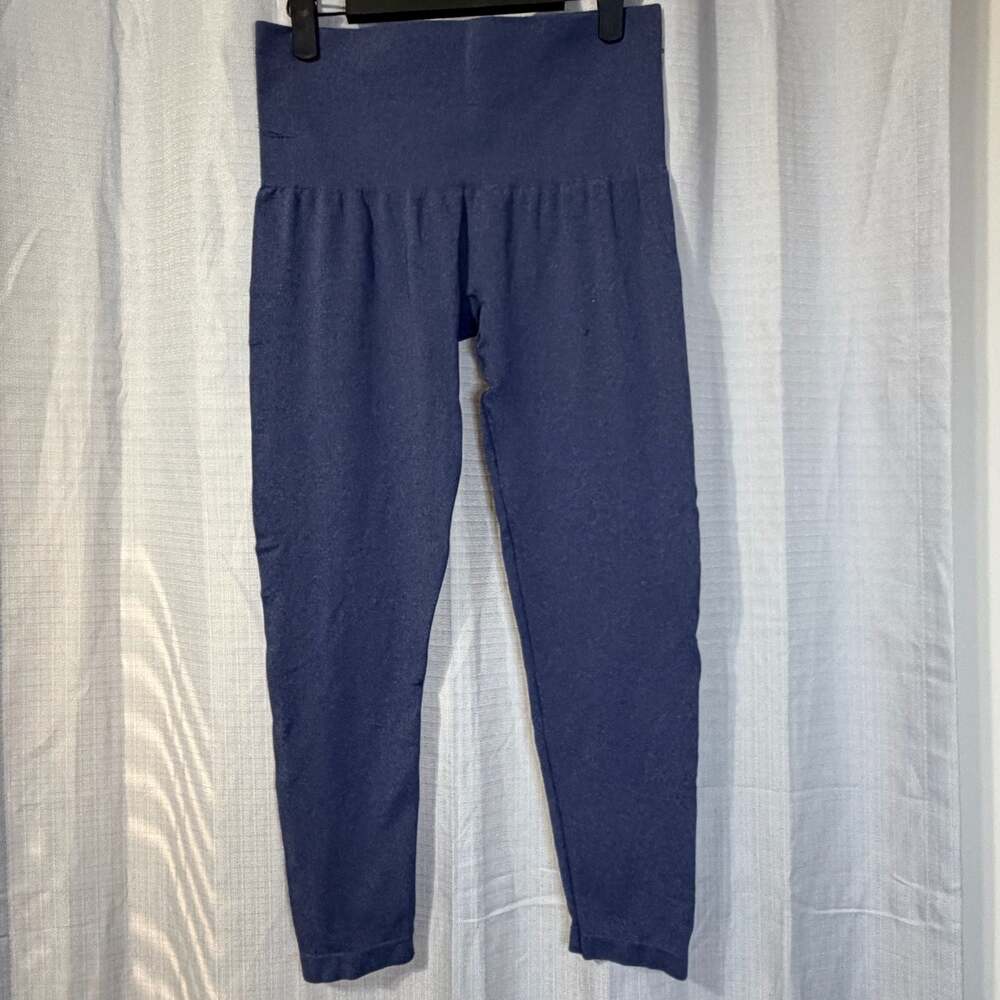 Cato Seamless High Waisted Leggings Blue 1X